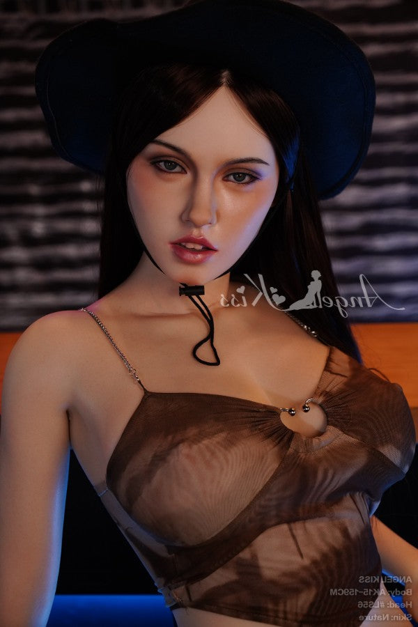 159cm/5ft3 F-cup Big Breast Silicone Sex Doll – LS56 Angelkiss