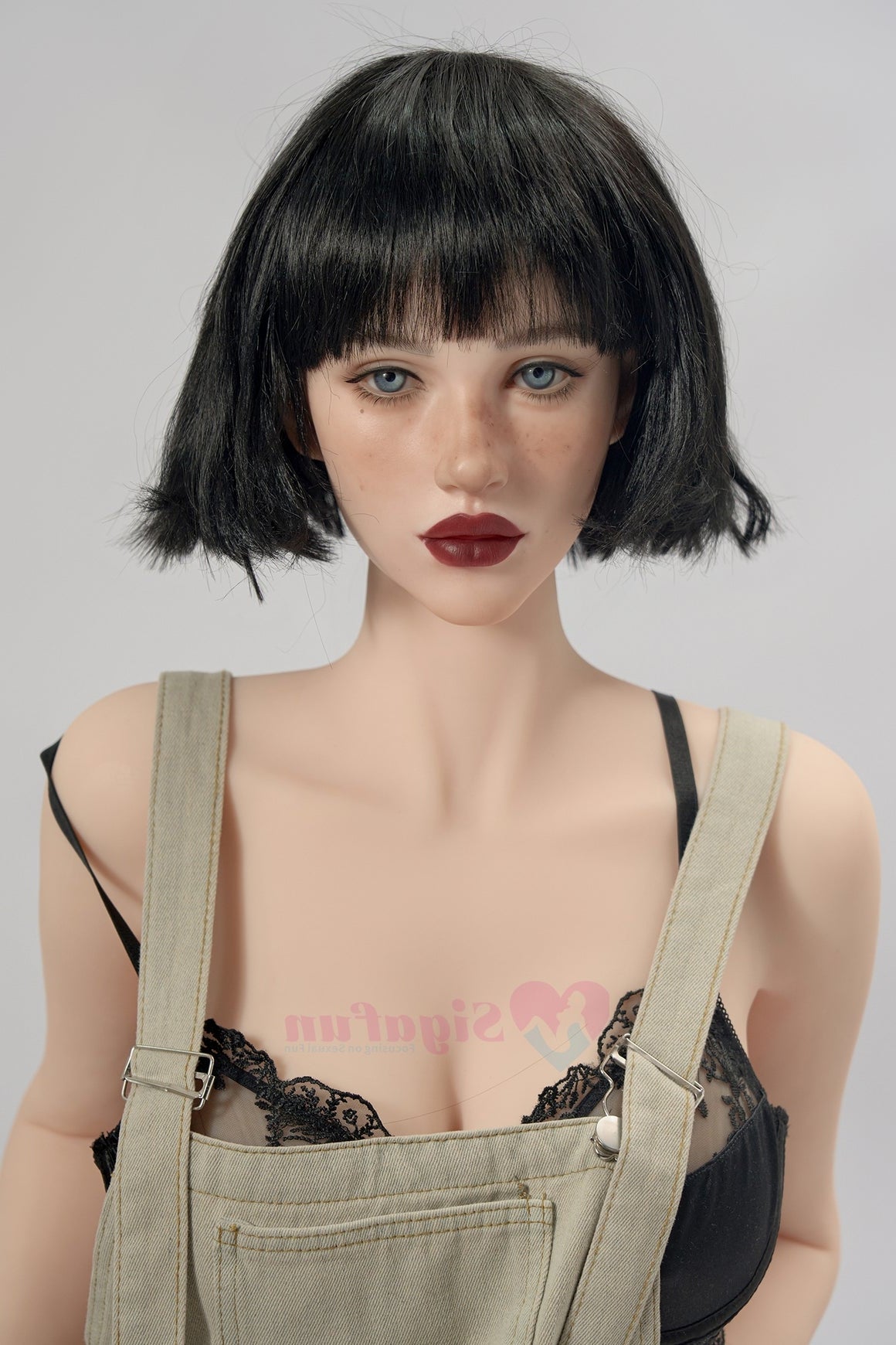 US In Stock - 164cm/5ft5 H-Cup Silicone Head Sex Doll SG2 - Cecily Nat Torso Sigafun