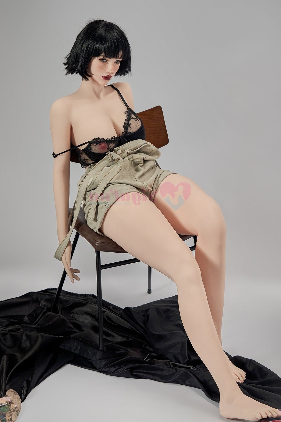 US In Stock - 164cm/5ft5 H-Cup Silicone Head Sex Doll SG2 - Cecily Nat Torso Sigafun