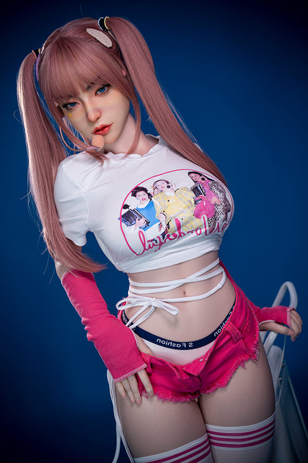 163cm/5ft4 F-cup Asian Cute Silicone Sex Doll – M5 SY