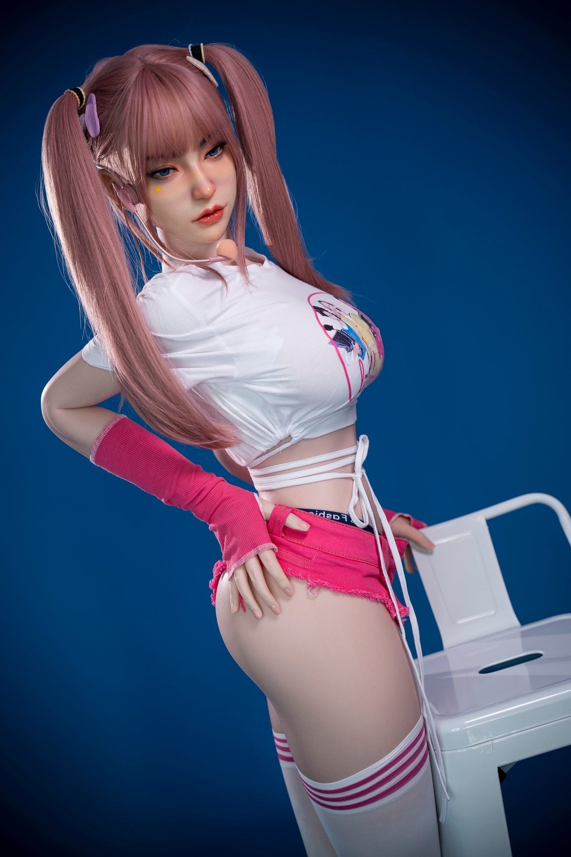 US In Stock - 164cm/5ft5 F-cup Big Breast Silicone Sex Doll – #M5 SY