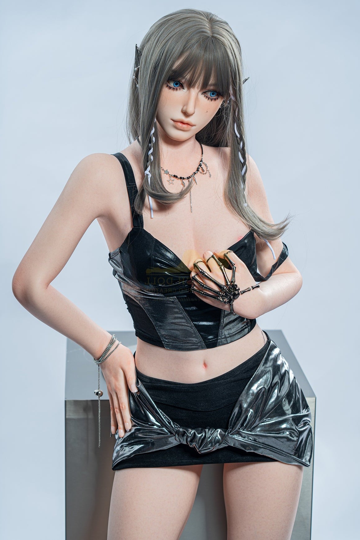 163cm/5ft4 C-Cup Bubble Butt Silicone Love Doll with S41 Head - Joline Torso Irontech