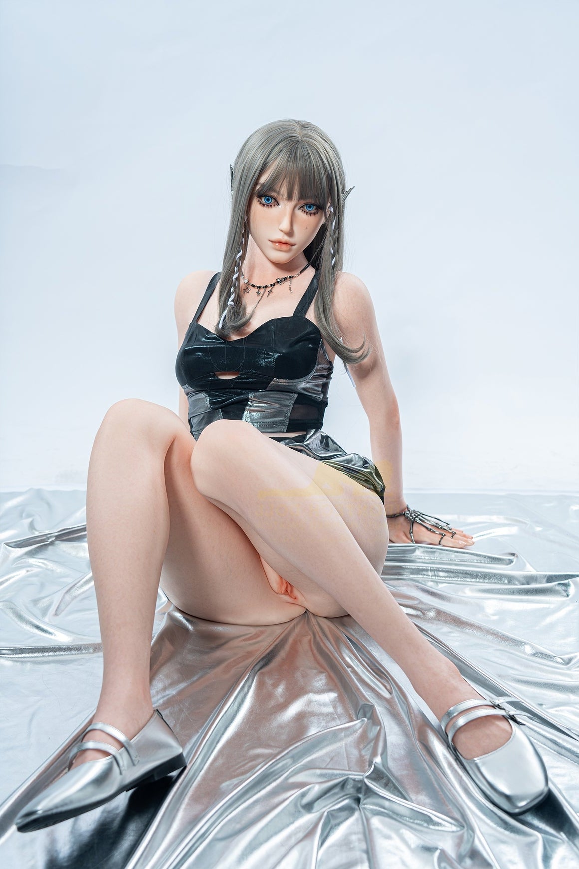 163cm/5ft4 C-Cup Bubble Butt Silicone Love Doll with S41 Head - Joline Torso Irontech