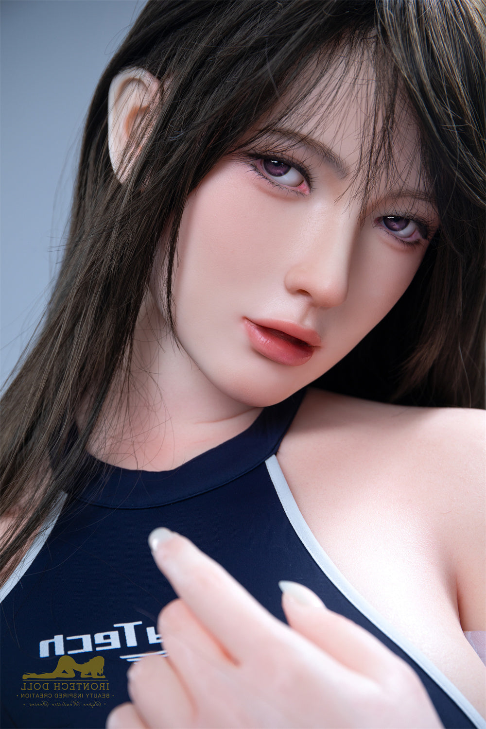 Us In Stock 164cm 5ft5 F Cup Japanese Big Tits Silicone Sex Doll S1 Miya Natural - Torso Irontech