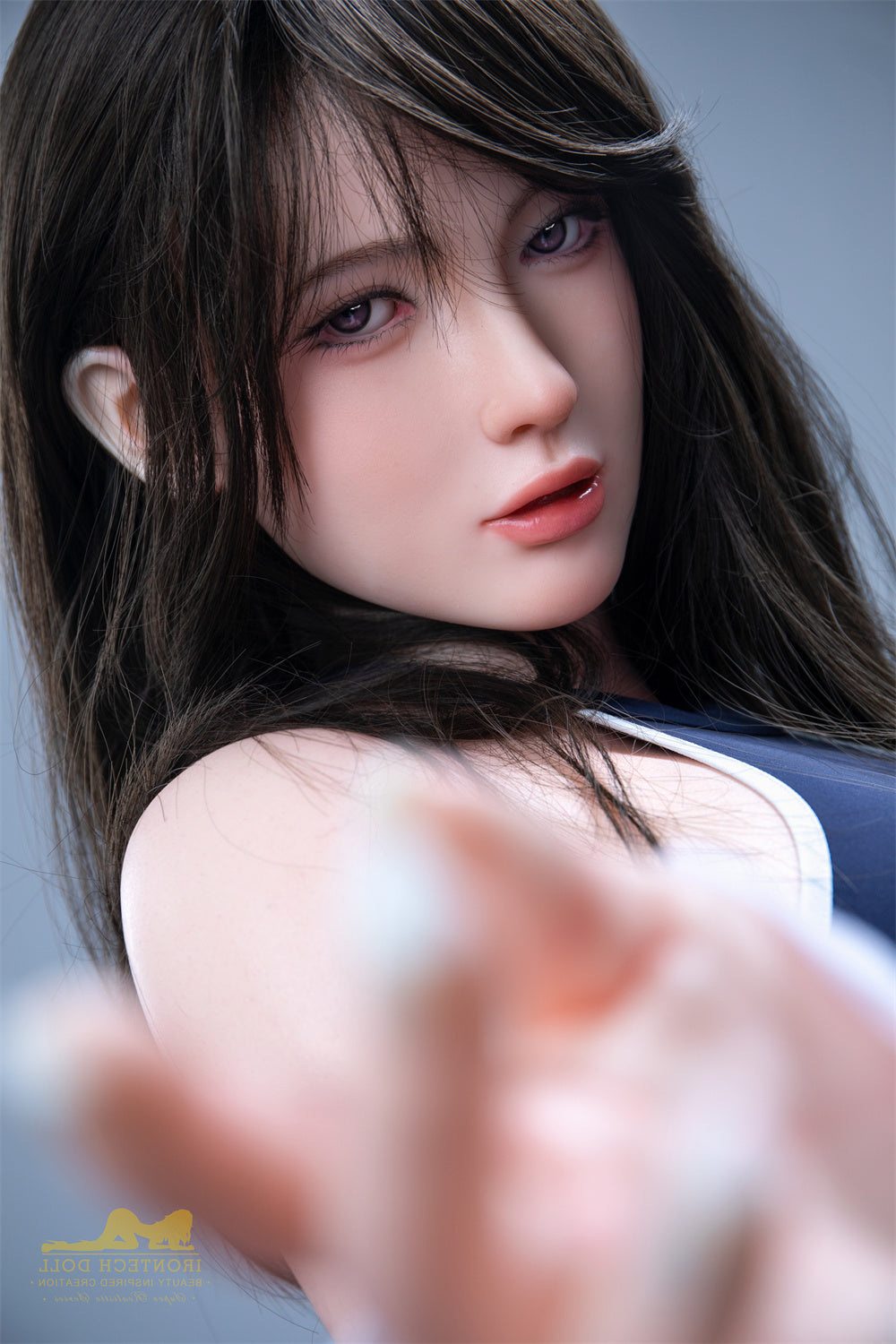 Us In Stock 164cm 5ft5 F Cup Japanese Big Tits Silicone Sex Doll S1 Miya Natural - Torso Irontech