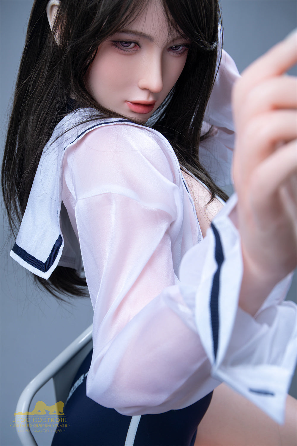 EU In Stock - 164cm/5ft5 F-cup Japanese Silicone Sex Doll – S1 Miya Na Torso Irontech
