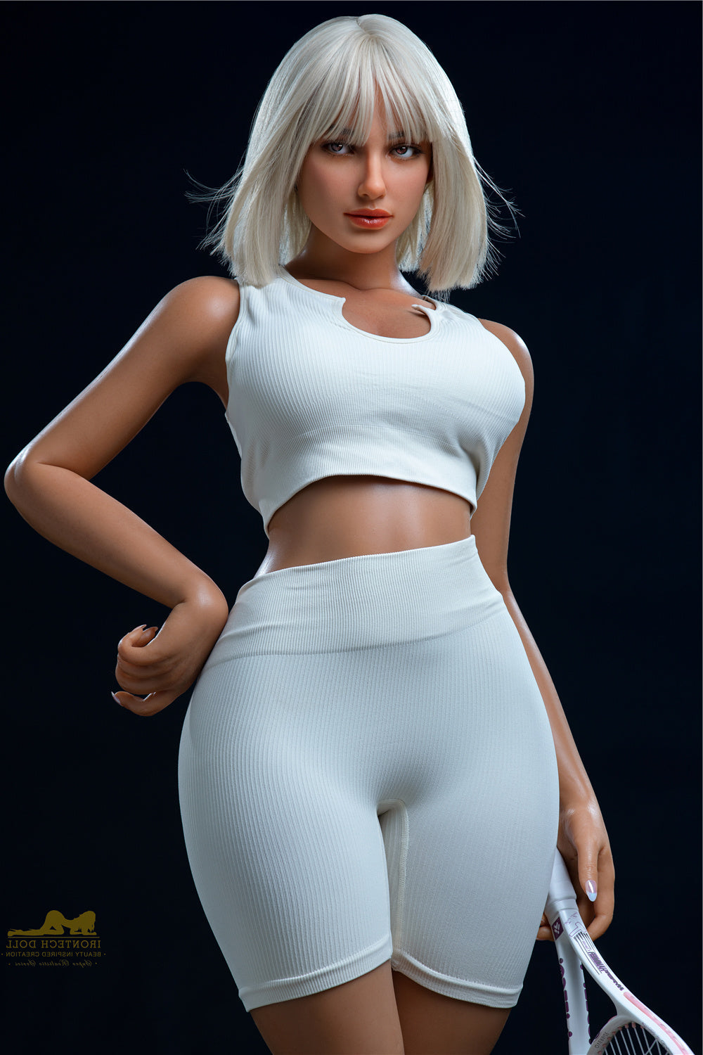 164cm/5ft5 F-cup Big Tits Silicone Sex Doll - Luna S17 Irontech