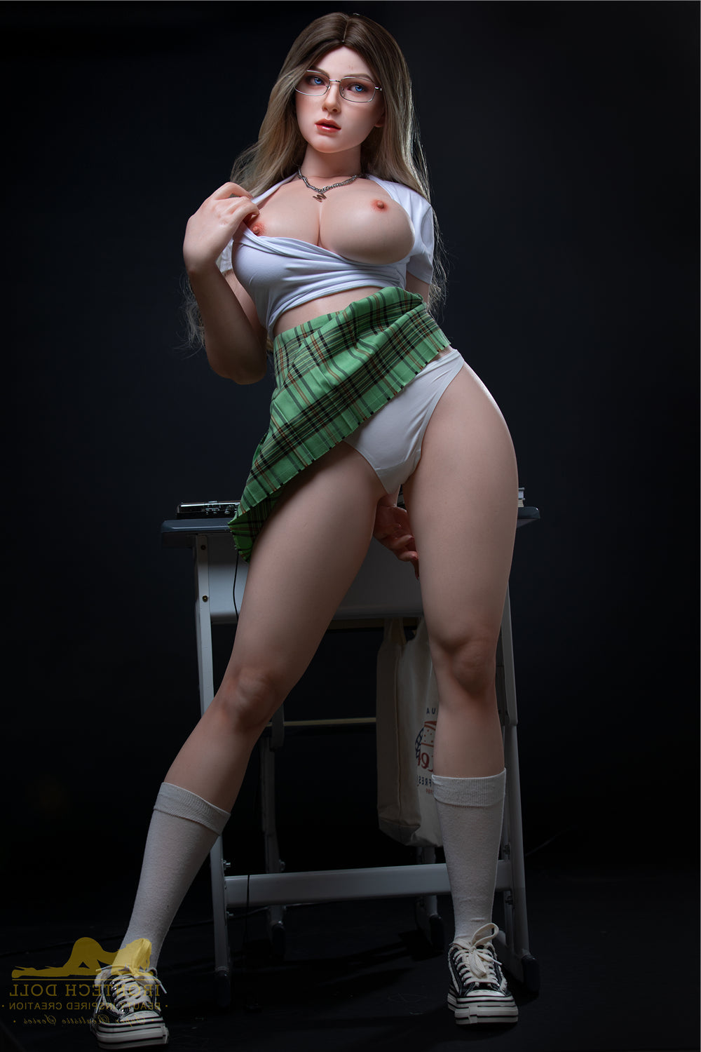 US In Stock - 165cm/5ft5 G-cup Silicone Sex Doll - S29 Fenny Natural Irontech