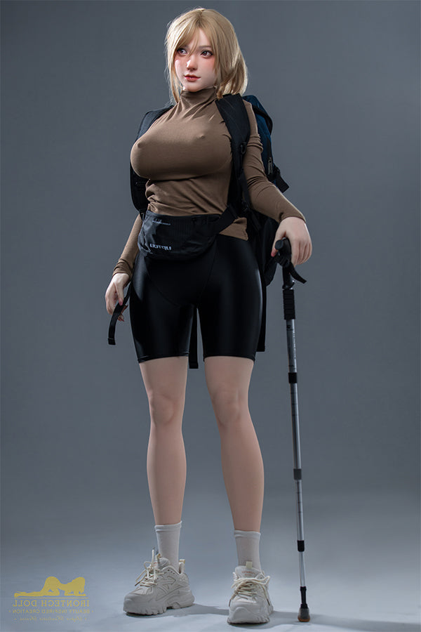 Eu In Stock 165cm 5ft5 G Cup Japanese Full Body Tall Silicone Sex Doll S32 Kitty Natural - Irontech