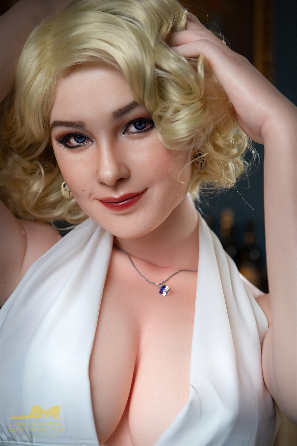 164cm/5ft5 F-cup Silicone Sex Doll – S12 Carmel Irontech