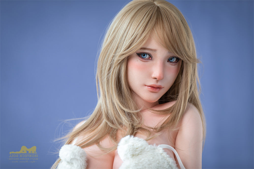 Eu In Stock 165cm 5ft5 G Cup Silicone Blonde Sex Doll S32 Kitty Natural - Torso Irontech