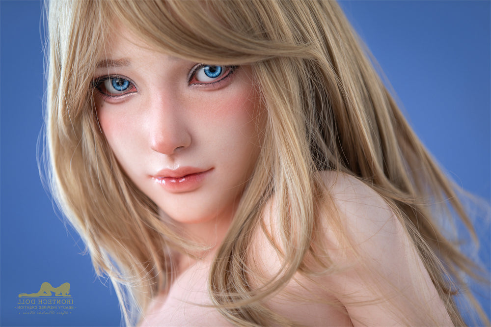Eu In Stock 165cm 5ft5 G Cup Silicone Blonde Sex Doll S32 Kitty Natural - Torso Irontech