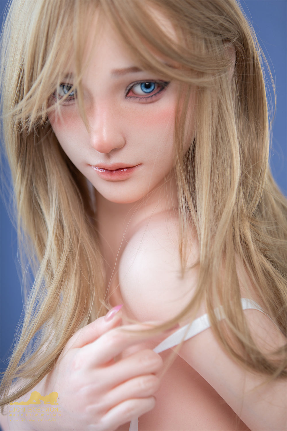 Us In Stock 165cm 5ft5 G Cup Silicone Blonde Sex Doll S32 Kitty Natural - Torso Irontech