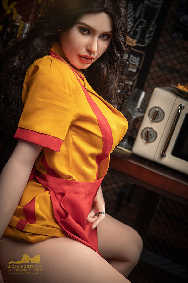 164cm/5ft5 Big Boobs F-cup Silicone Sex Doll - S19 Natural Irontech