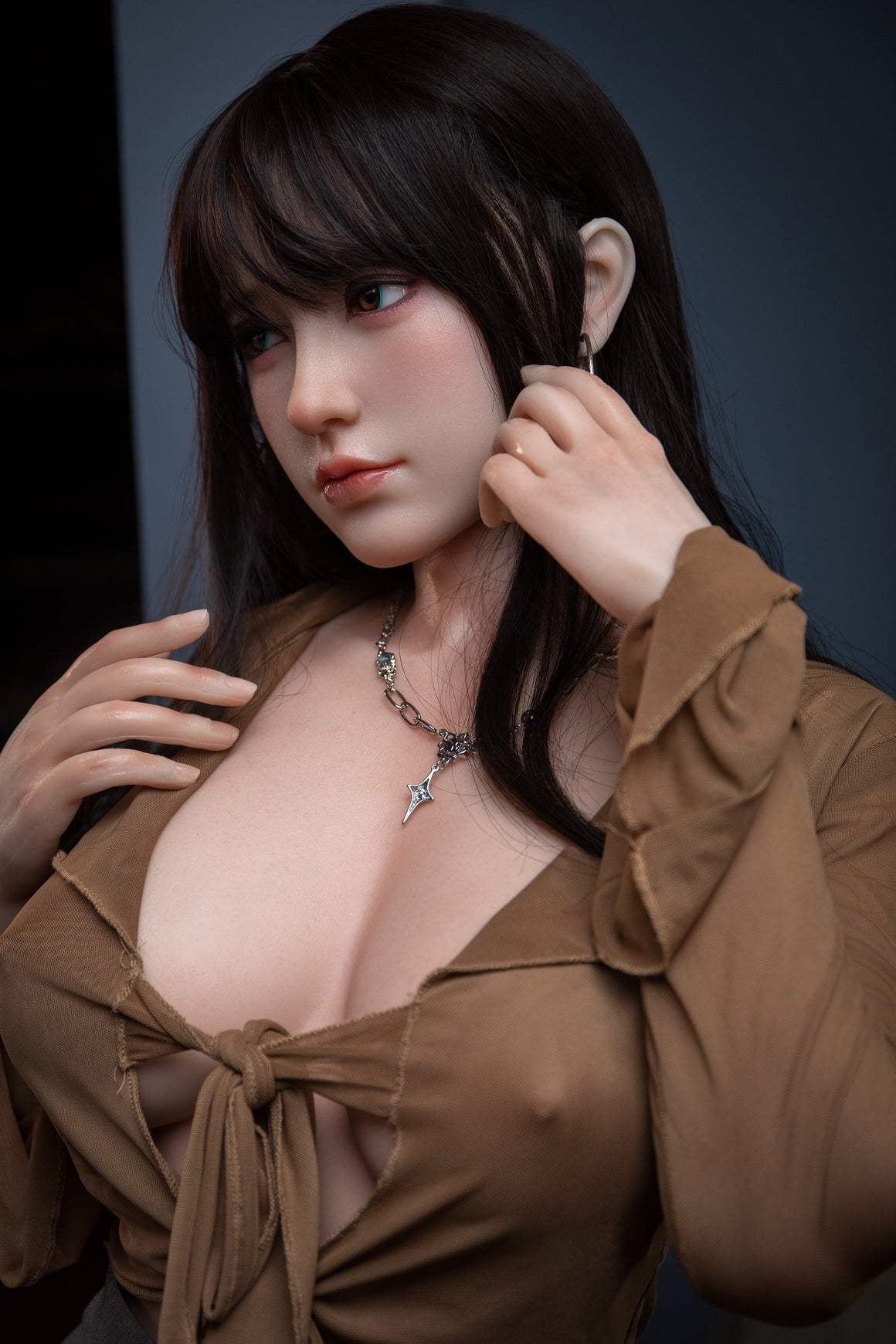 US In Stock - 170cm/5ft7 D-cup Japanese Silicone Head Sex Doll A60 - B Torso JX