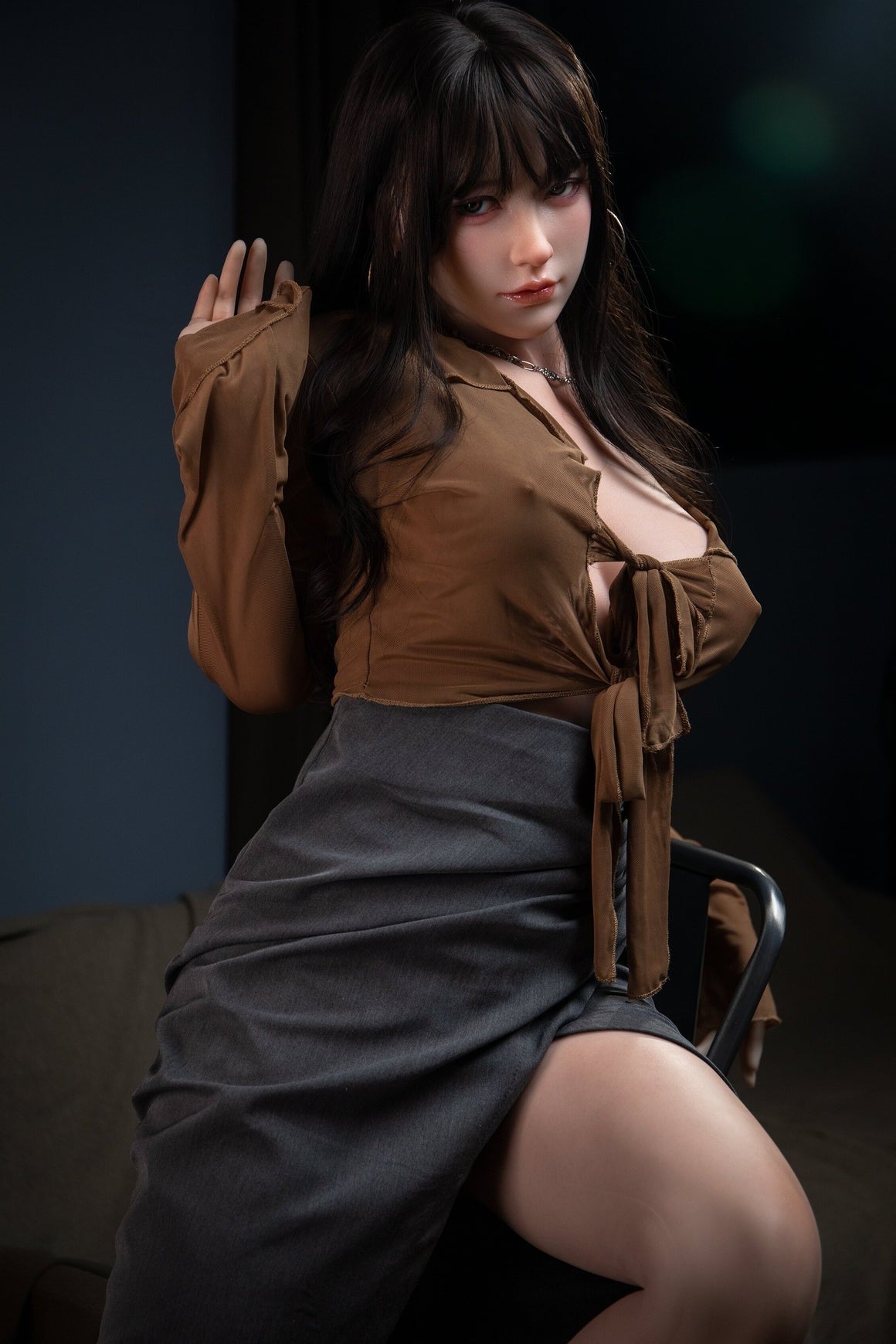 US In Stock - 170cm/5ft7 D-cup Japanese Silicone Head Sex Doll A60 - B Torso JX