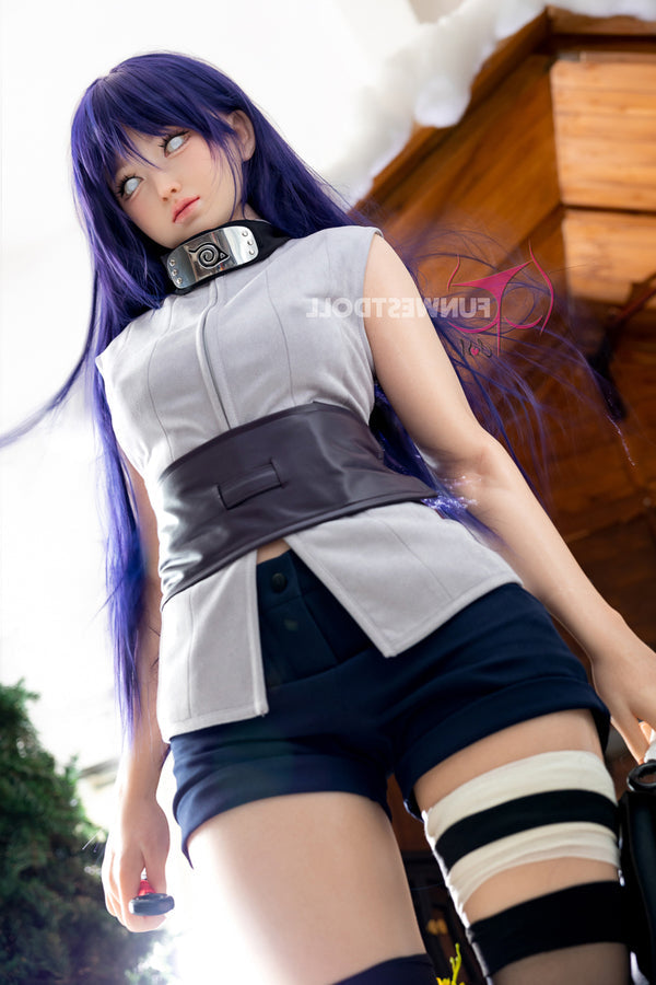Us In Stock 159cm 5ft3 A Cup Silicone Japanese Sex Doll 041s White Amy Fsd029 - A-cup Torso Funwest
