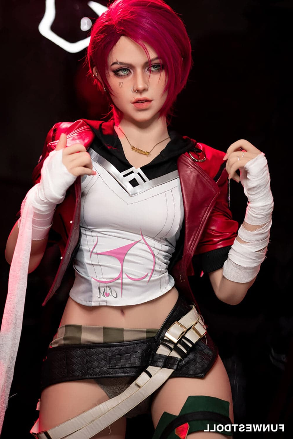 157cm/5ft2 C-Cup American Cosplay Sexy TPE Sex Doll Funwest