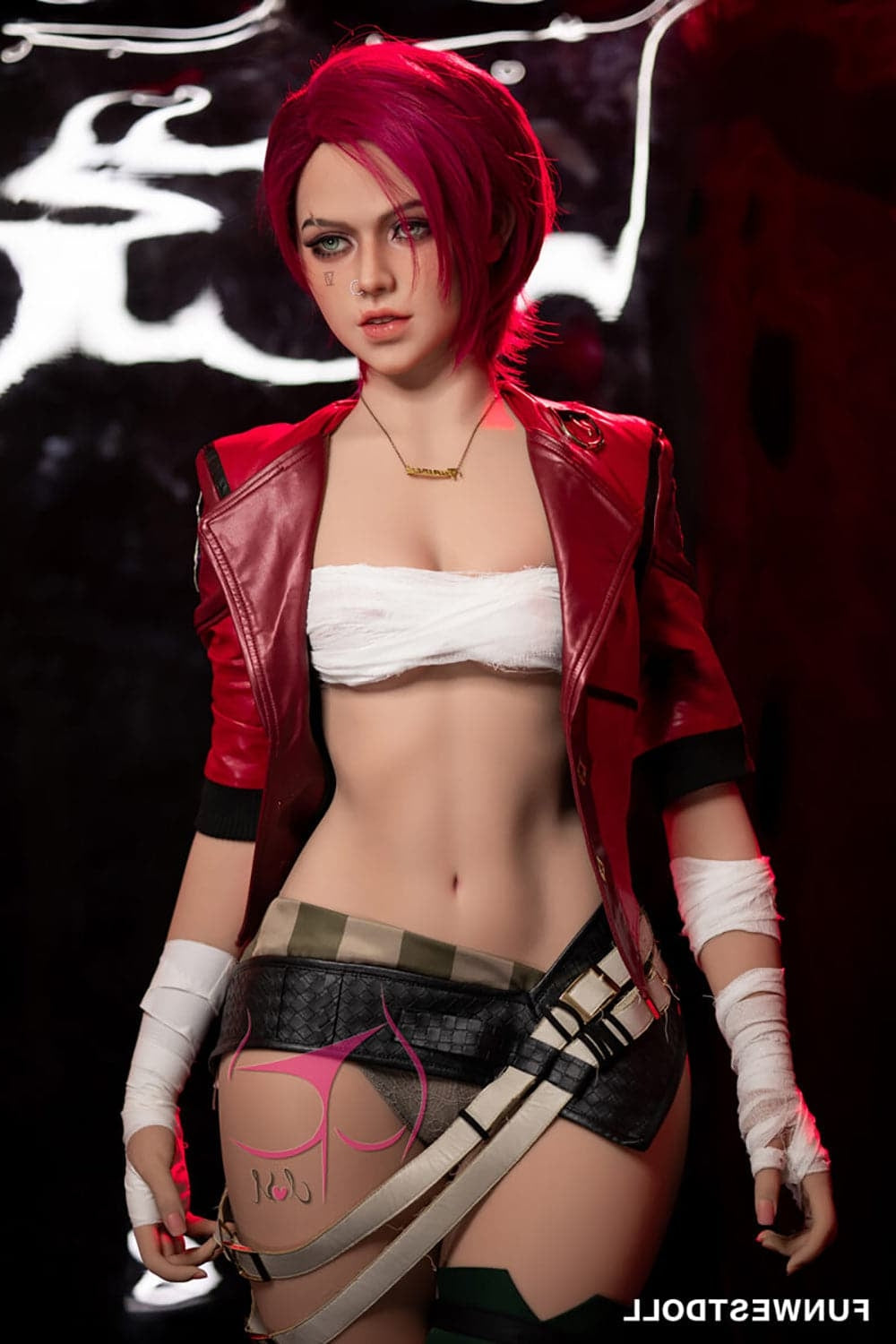 157cm/5ft2 C-Cup American Cosplay Sexy TPE Sex Doll Funwest