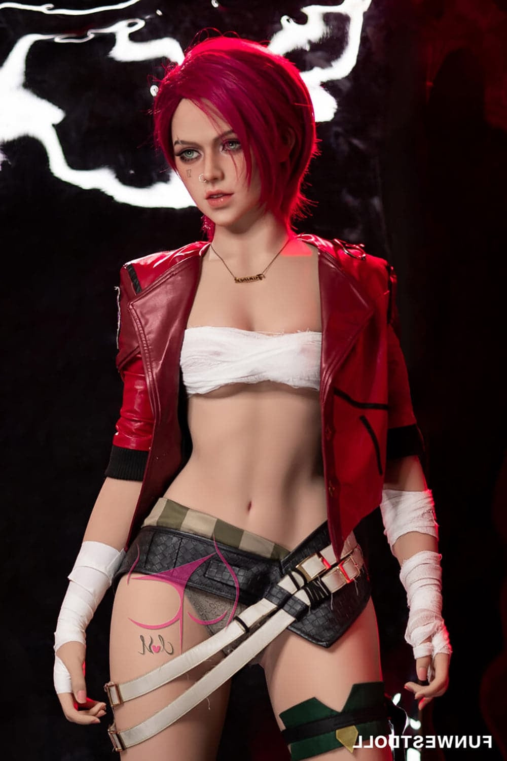 157cm/5ft2 C-Cup American Cosplay Sexy TPE Sex Doll Funwest