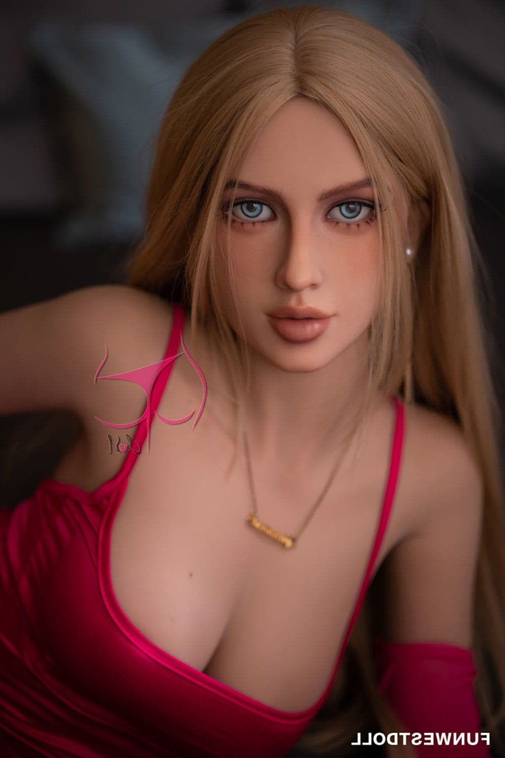 165cm/5ft5 C-Cup Sexy Blonde Small Boobs Sex Doll TPE Funwest