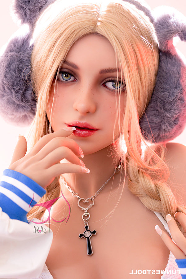US In Stock - 159cm/5ft3 A-cup Cosplay TPE Sex Doll - #031 Eudora Funwest
