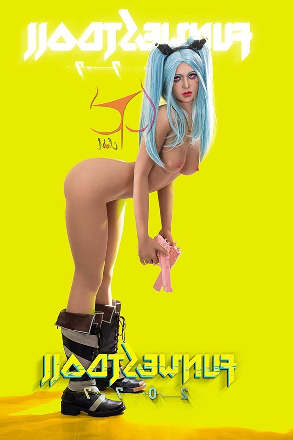 157cm/5ft2 C-cup TPE Harley Quinn Anime Sex Doll - #030 Assos Funwest