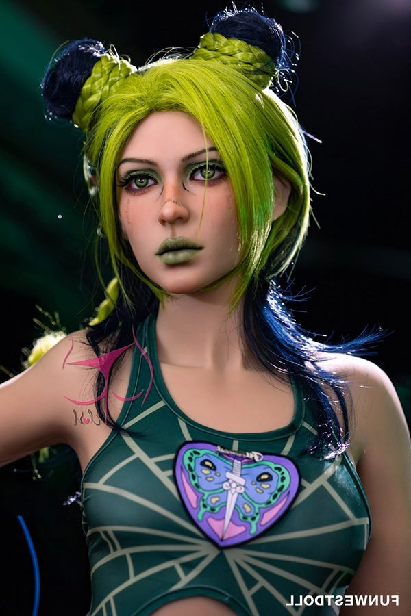 159cm/5ft3 A-cup Anime Cosplay JoJo's Bizarre Adventure Jolyne Cujoh T Torso TPE Funwest Doll