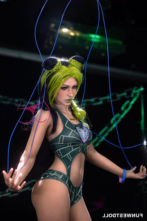 159cm/5ft3 A-cup Anime Cosplay JoJo's Bizarre Adventure Jolyne Cujoh T Torso TPE Funwest Doll