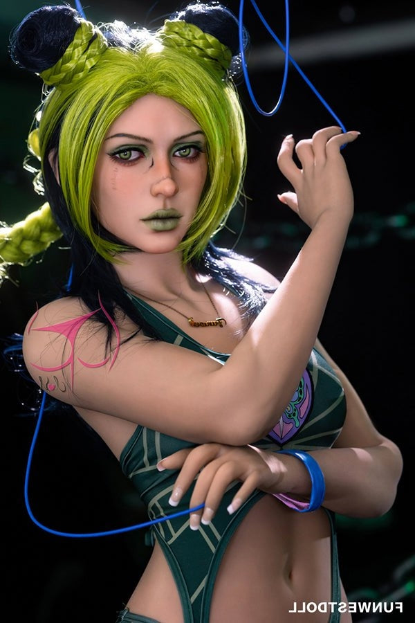 159cm/5ft3 A-cup Anime Cosplay JoJo's Bizarre Adventure Jolyne Cujoh T Torso TPE Funwest Doll