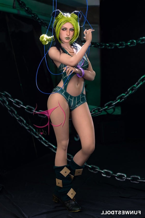 159cm/5ft3 A-cup Anime Cosplay JoJo's Bizarre Adventure Jolyne Cujoh T Torso TPE Funwest Doll