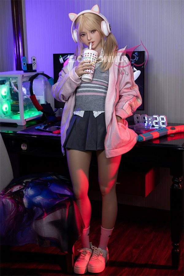 Eu In Stock 159cm 5ft3 A Cup American Cosplay Tpe Sex Doll 038 Natural Alice - A-cup Torso Funwest