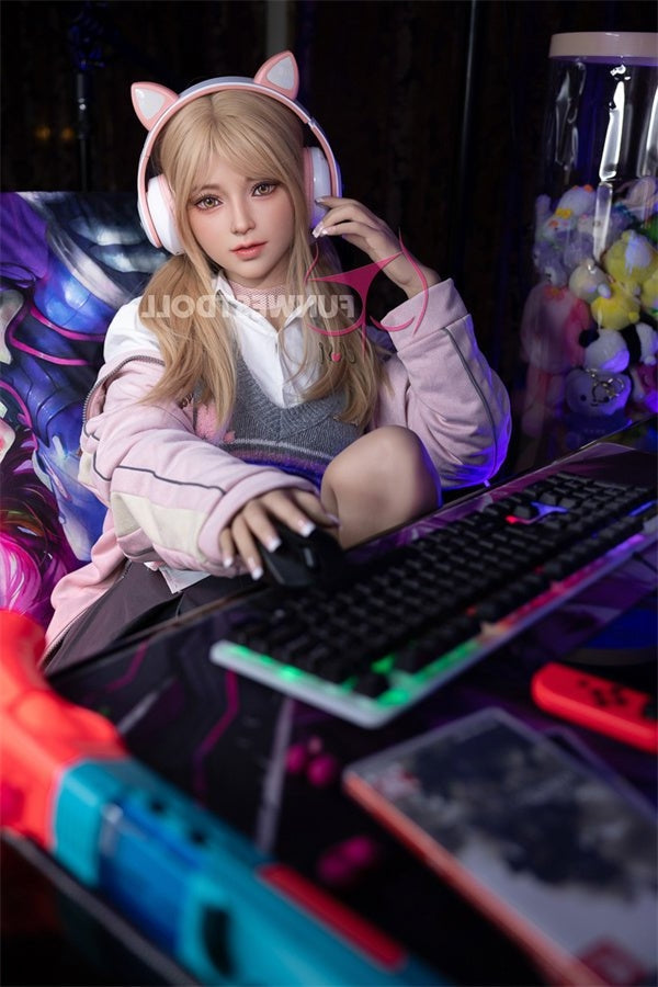 Eu In Stock 159cm 5ft3 A Cup American Cosplay Tpe Sex Doll 038 Natural Alice - A-cup Torso Funwest