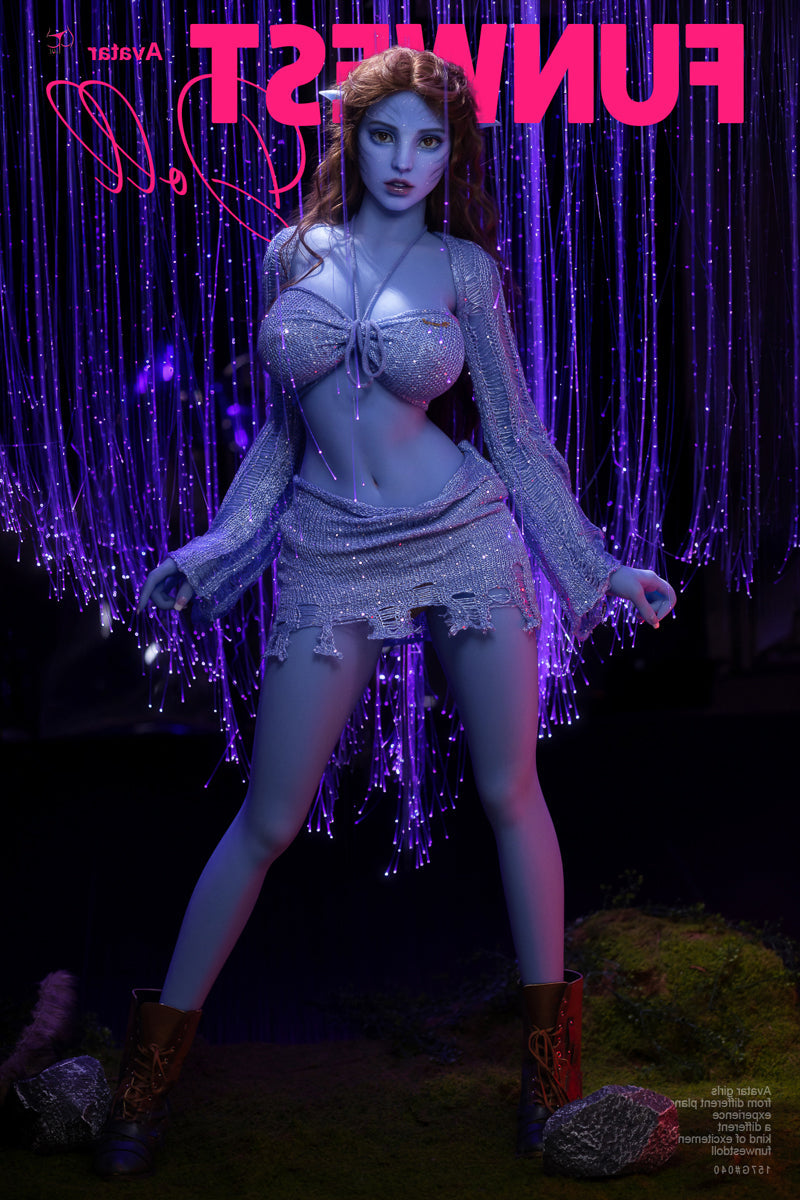 157cm/5ft2 G-cup Huge Breasts Fantasy TPE Sex Doll - #040 Blue Kylie Funwest