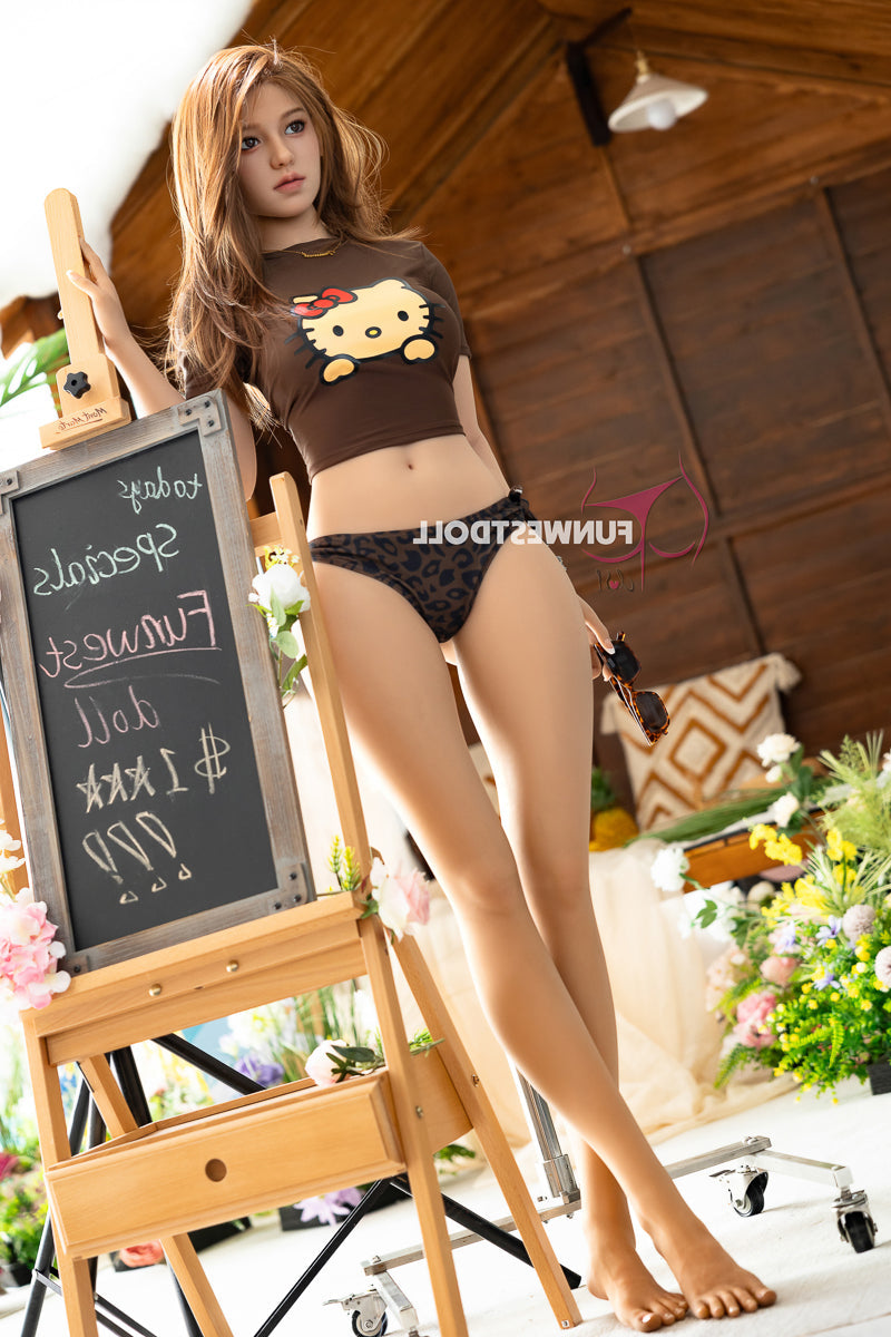 159cm/5ft3 A-cup Cute TPE Sex Doll - #050 Clara Funwest