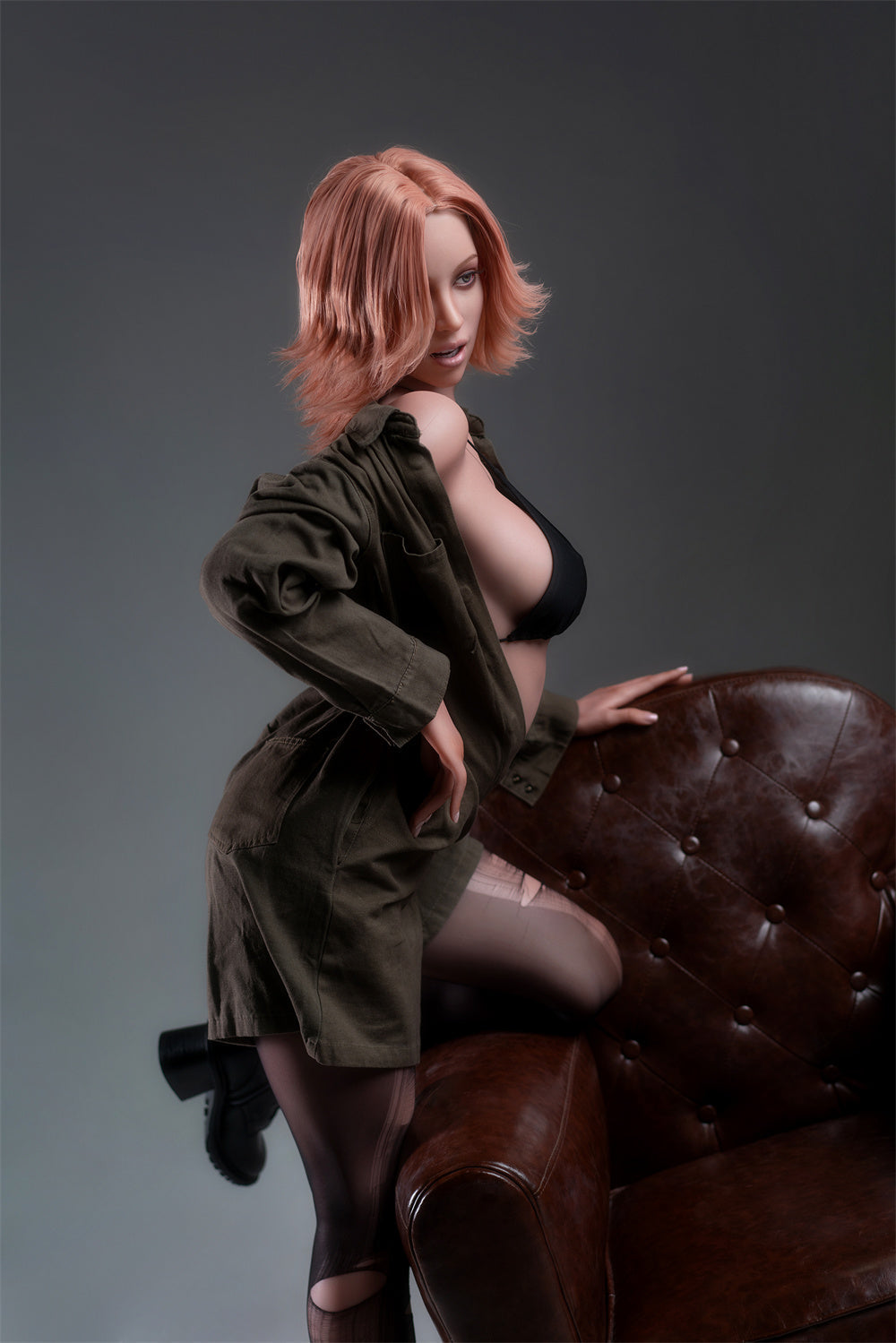 170cm/5ft7 C-Cup Full Silicone Sex Doll - GE02_1 Tan Zelex