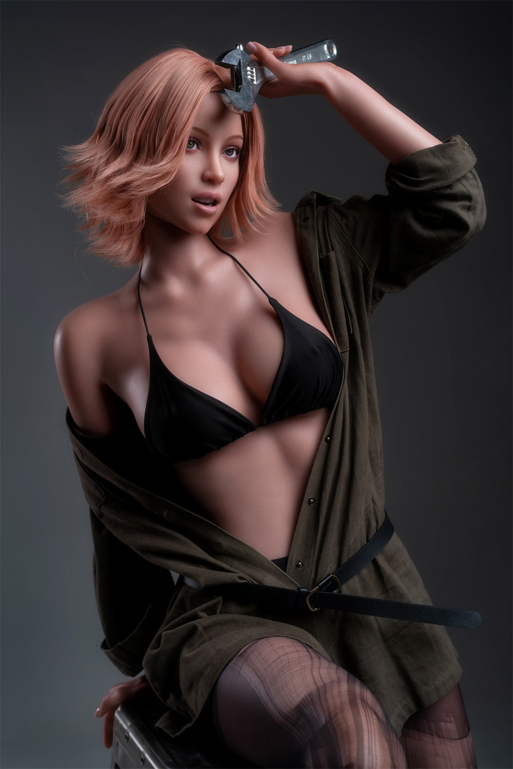 170cm/5ft7 C-Cup Full Silicone Sex Doll - GE02_1 Tan Zelex