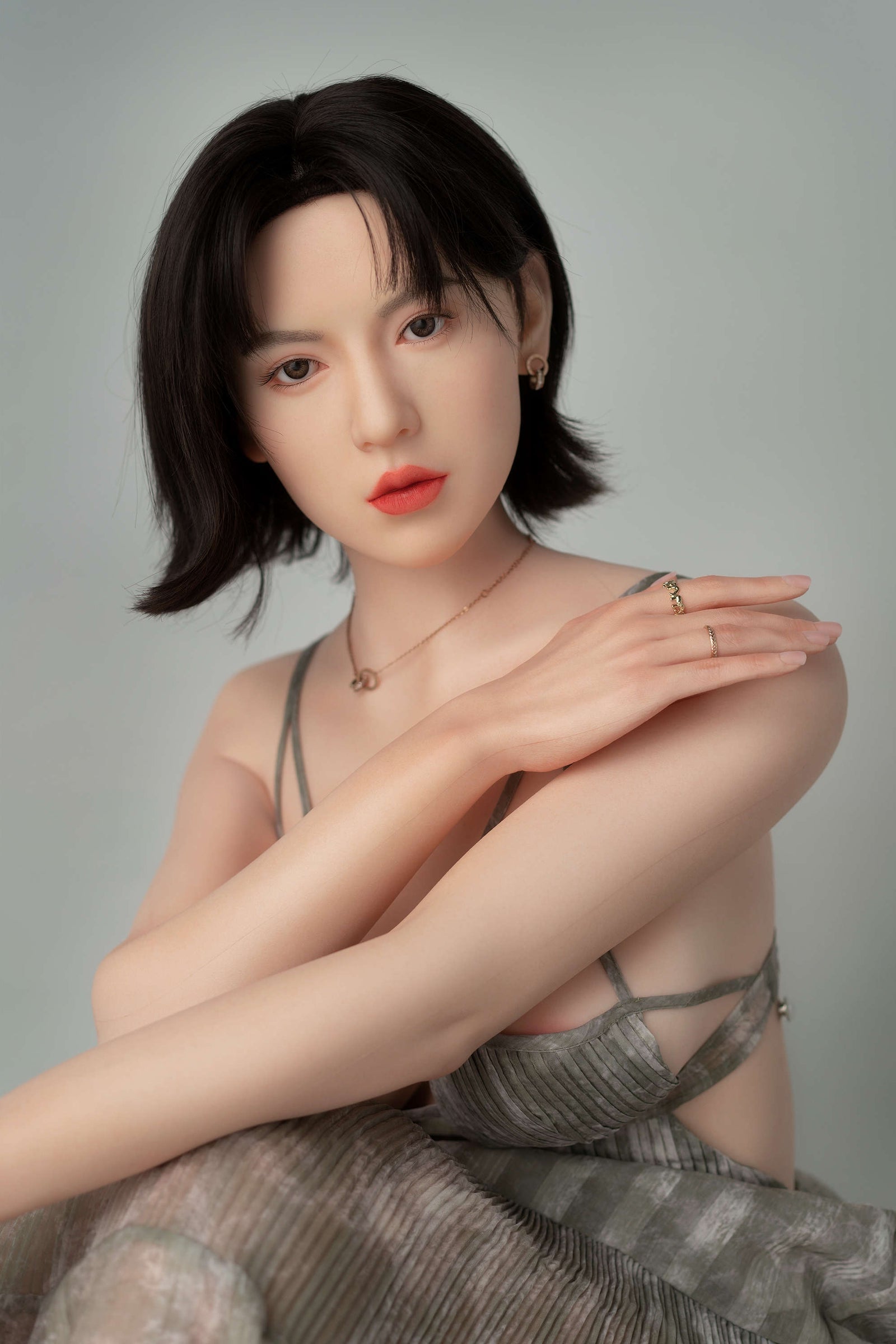 170cm/5ft7 C-Cup Asian Lifelike Silicone Sex Doll - GE123_1 Fair Zelex