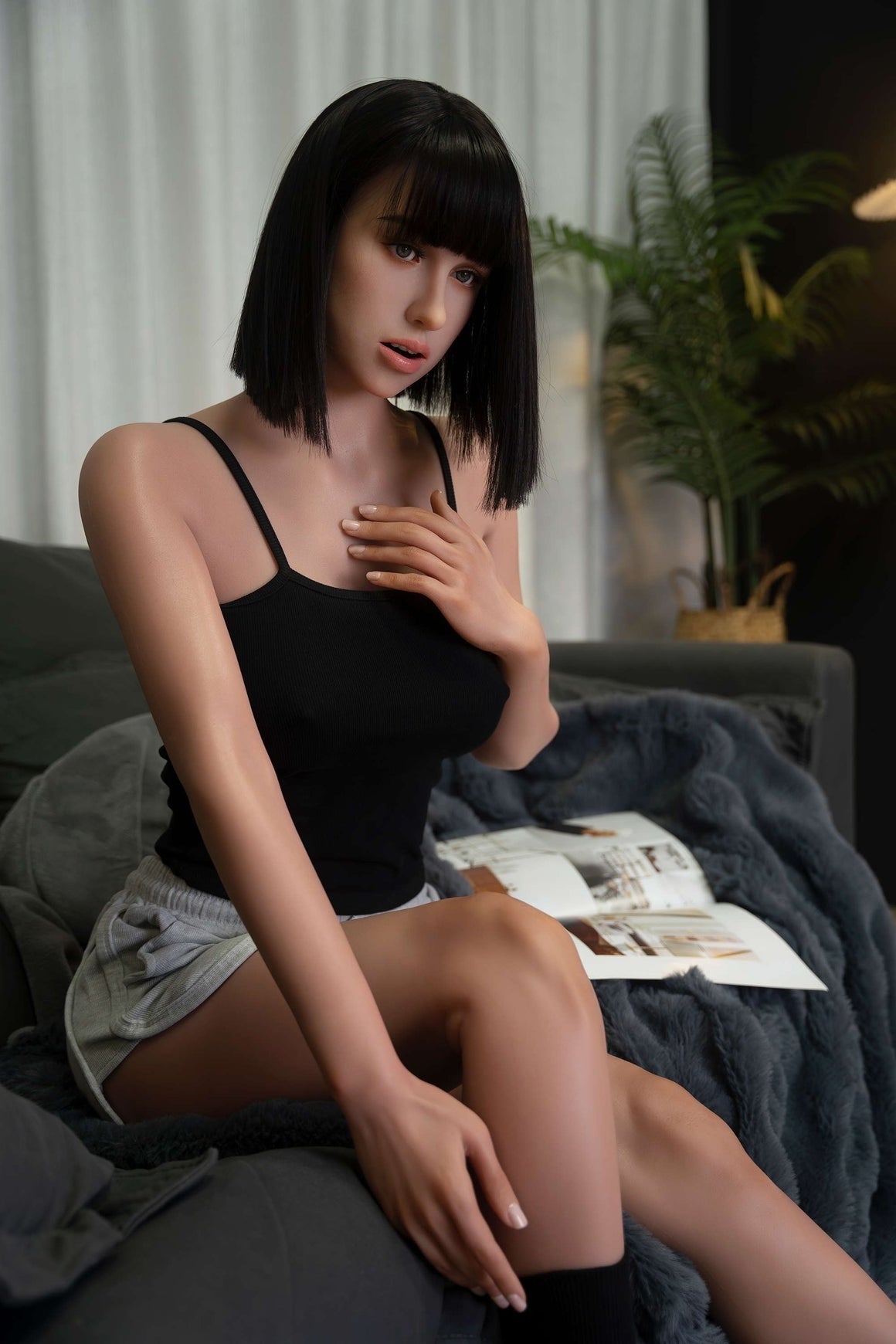 Zelex Inspiration Series 2 0 170cm 5ft7 C Cup Silicone Sex Doll Ge139_1 Tan - C-cup Torso
