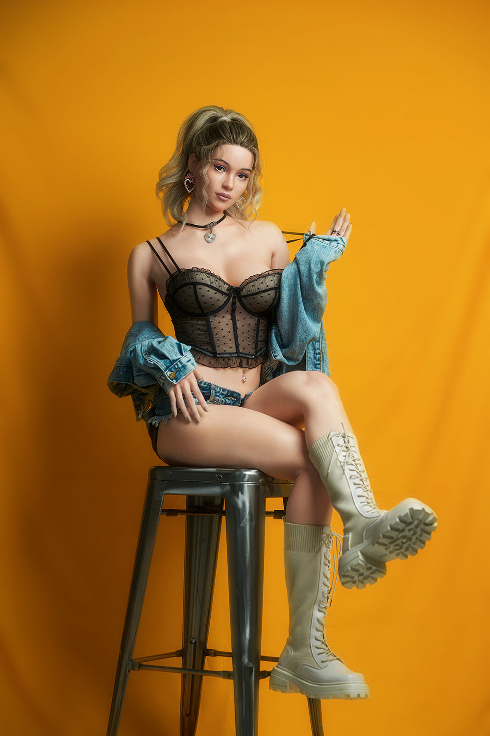Zelex Inspiration Series 2 0 170cm 5ft7 C Cup Silicone Sex Doll Ge46_5 Fair - C-cup Torso