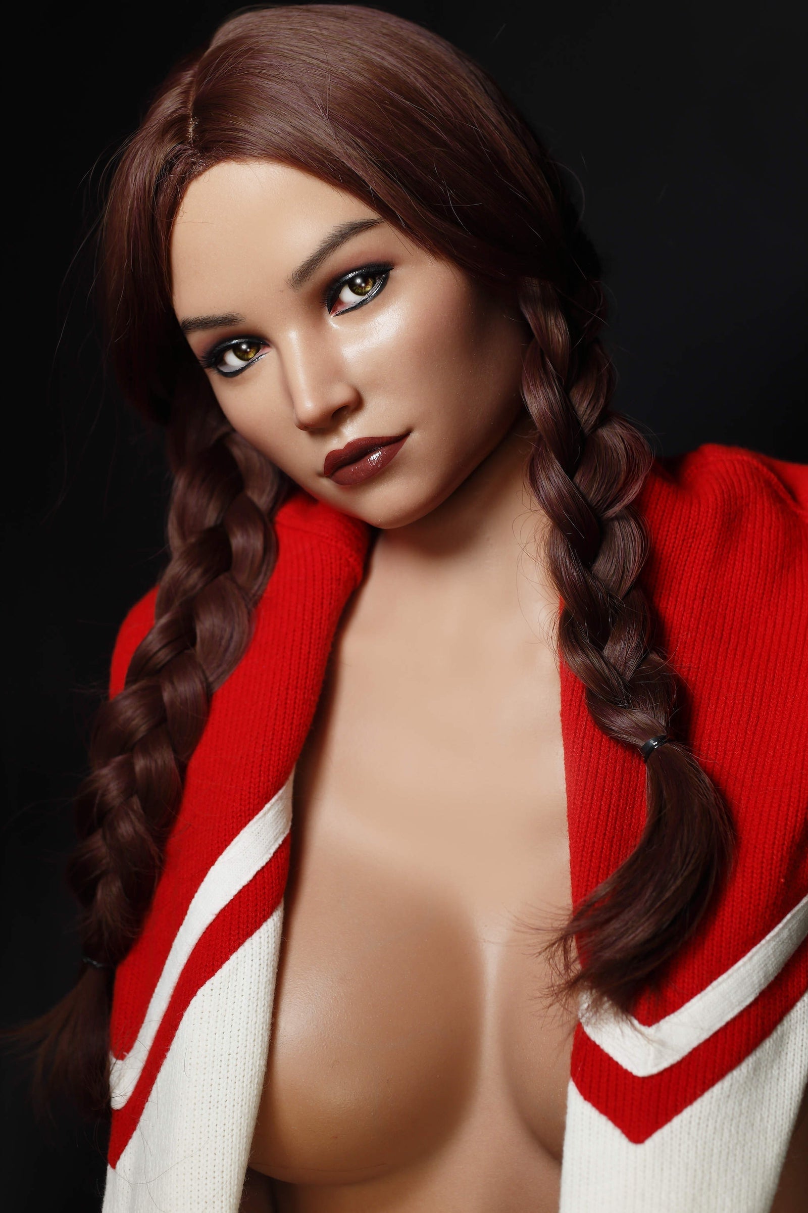 170cm/5ft7 C-Cup Tall Latina Super Real Silicone Sex Doll - GE50_1 Tan Torso Zelex