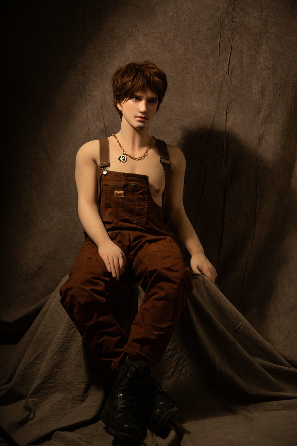170cm/5ft7 Male Silicone Head Sex Doll - ZHOU QiTa