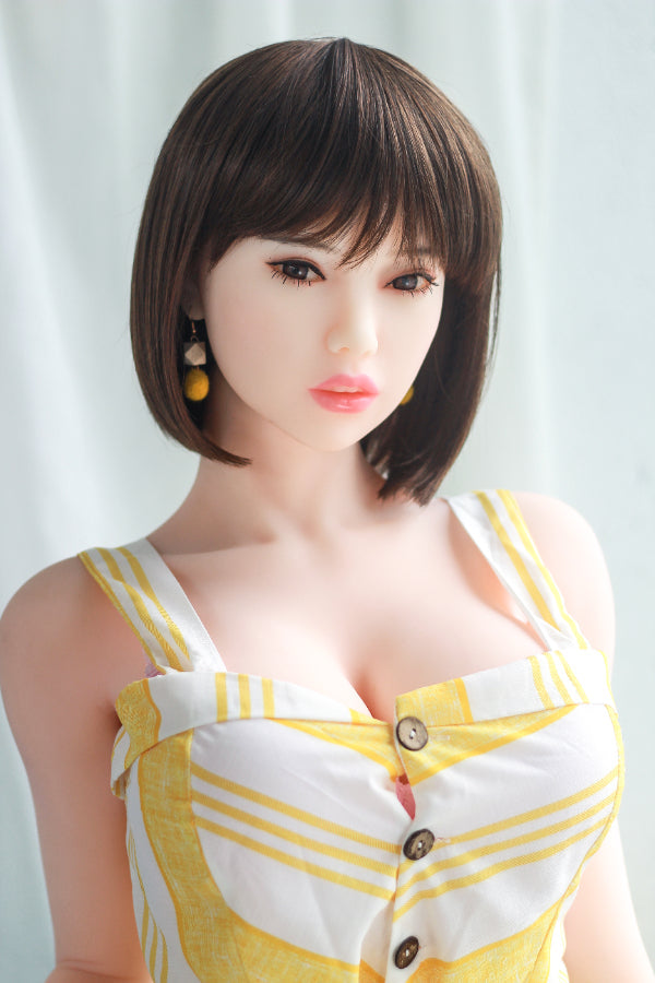 165cm/5ft5 F-Cup Skinny Big Boobs|Tits TPE Sex Doll with #19 Head 6ye