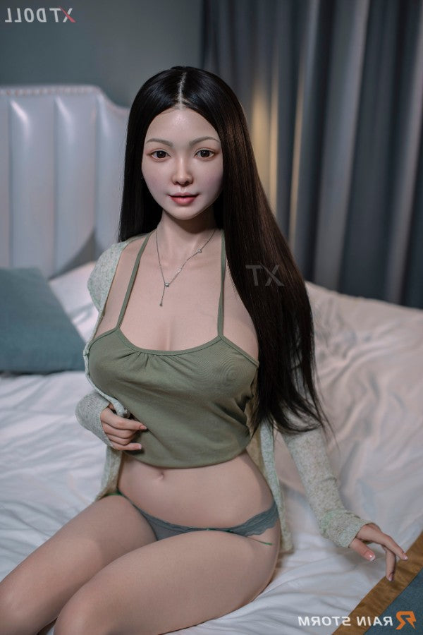 163cm/5ft4 F-cup MILF Full Silicone Sex Doll - Teacher Bing XT