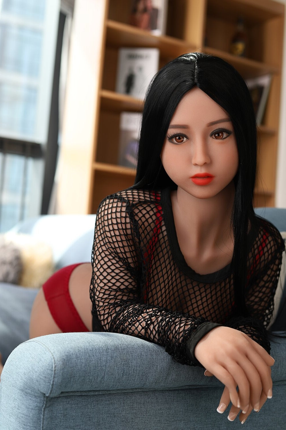 EU In Stock - 140cm/4ft7 E-cup Big Boobs TPE Sex Doll - C31 Galaxy Doll