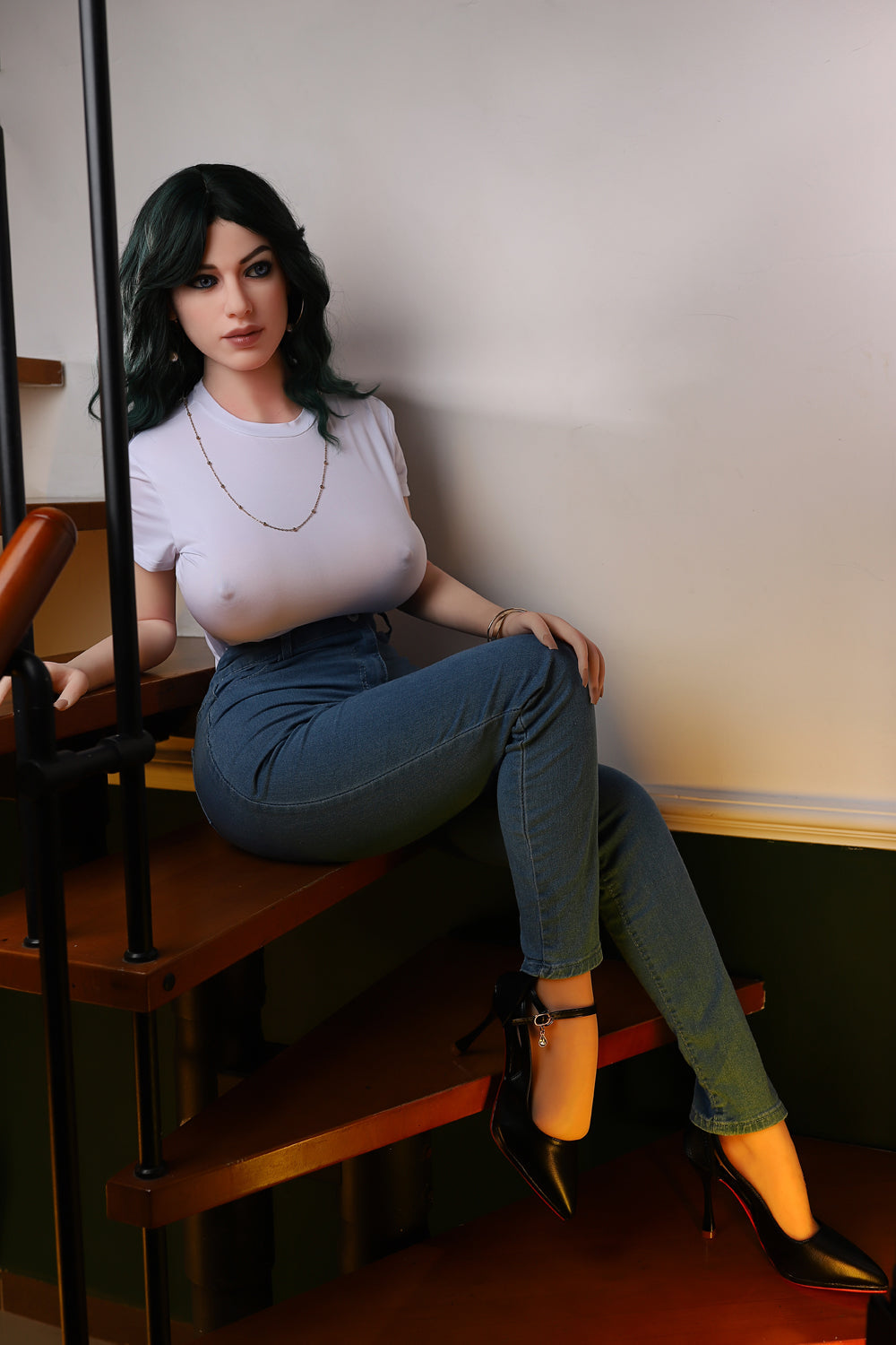 US In Stock - 158cm/5ft2 H-cup Big Booty TPE Sex Doll - C38 Galaxy Doll