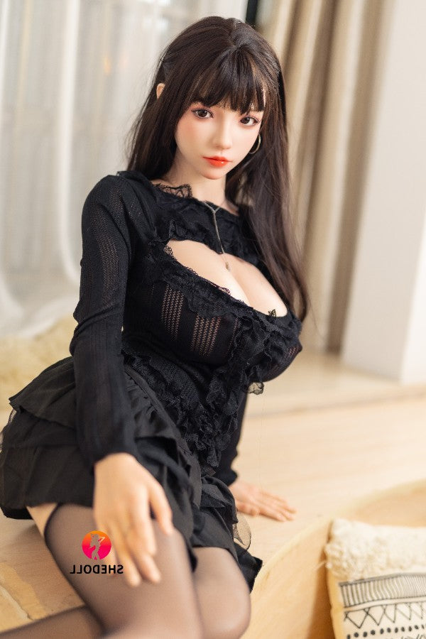 163cm/5ft4 H-cup Silicone Head Chinese Sex Doll - Qiangwei SHEDOLL