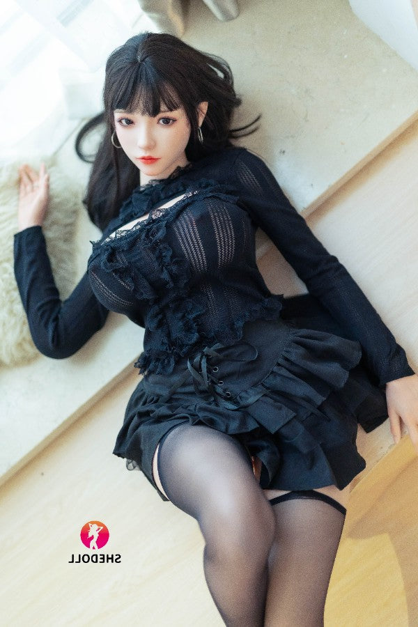 163cm/5ft4 H-cup Silicone Head Chinese Sex Doll - Qiangwei SHEDOLL