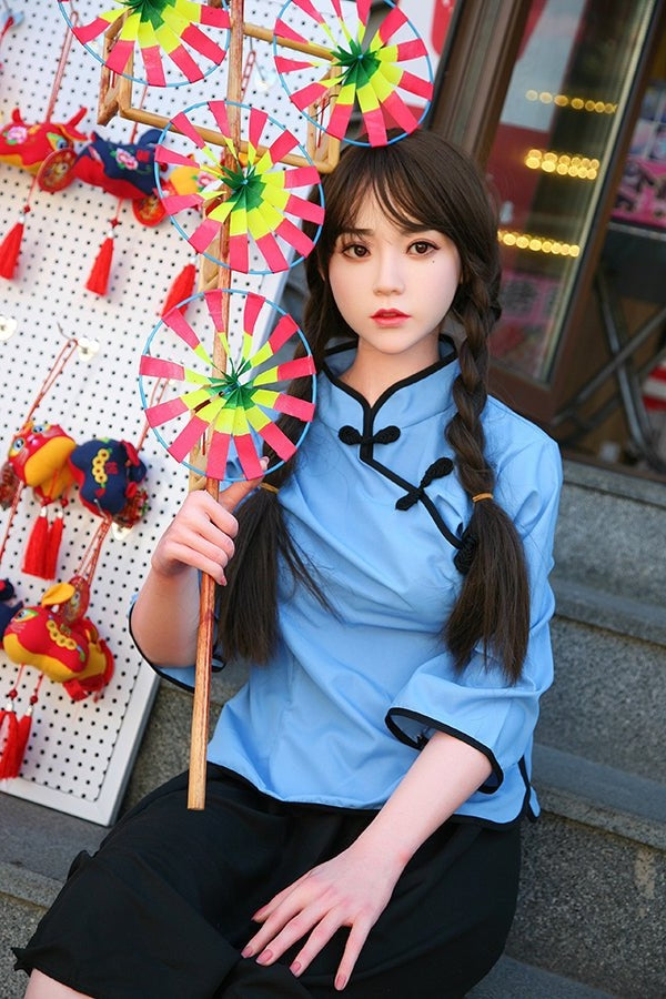 158cm/5ft2 B-cup Silicone Chinese Sex Doll - Qian Fanreal