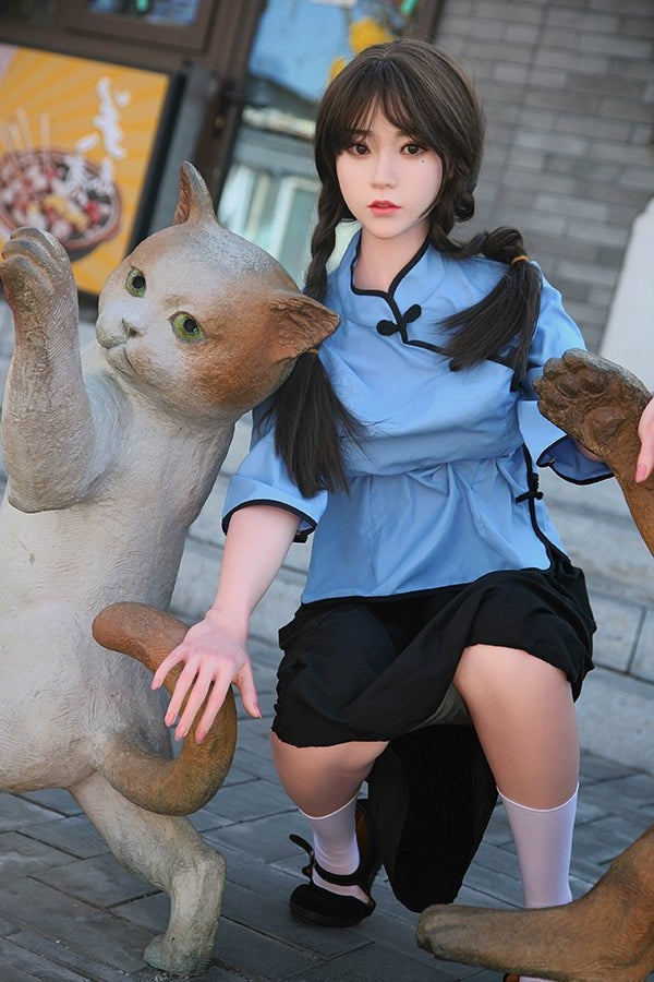 158cm/5ft2 B-cup Silicone Chinese Sex Doll - Qian Fanreal